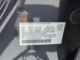 Acura MDX 2020 SH-AWD 4dr SUV w/Technology Package