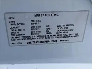 Tesla Model Y 2022 AWD Long Range 4dr Crossover