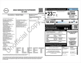 Nissan Pathfinder 2024 SV 4dr SUV