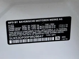 BMW X3 2023 AWD xDrive30i 4dr Sports Activity Vehicle