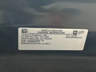 Chevrolet Equinox 2022 LT 4dr SUV w/2FL