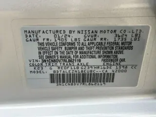 Nissan Versa 2024 S 4dr Sedan CVT