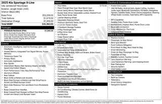 Kia Sportage 2025 AWD X-Line 4dr SUV