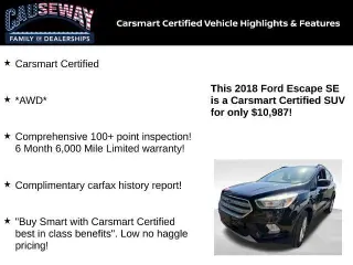Ford Escape 2018 AWD SE 4dr SUV