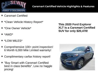 Ford Explorer 2020 AWD XLT 4dr SUV