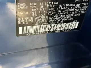 Subaru Ascent 2021 AWD Premium 7-Passenger 4dr SUV