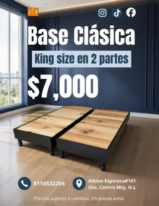 Base Clásica King Size