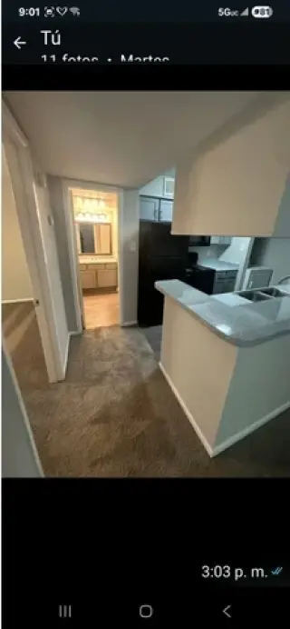 Se renta  recamara amueblada