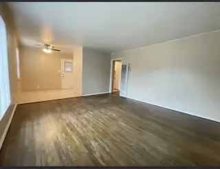 3 habitaciones y 1 baño,