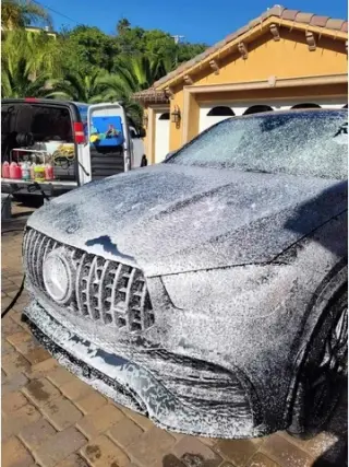 Car wash detailing mobil