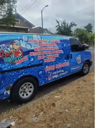 Car wash detailing mobil