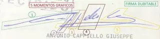 A PERITO EN GRAFOSCOPIA.