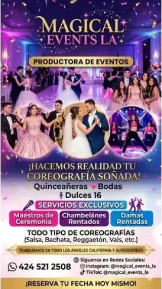 MAGICAL EVENTS LA- COREOGRAFÍA