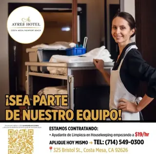 ¡ESTAMOS CONTRATANDO!