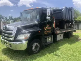 Servicio de grúa flatbed truck