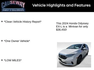 Honda Odyssey 2024 EX-L 4dr Mini-Van