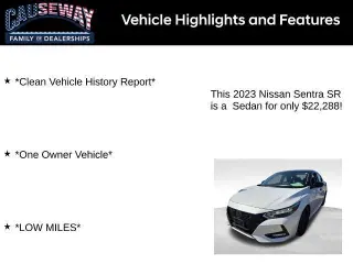 Nissan Sentra 2023 SR 4dr Sedan