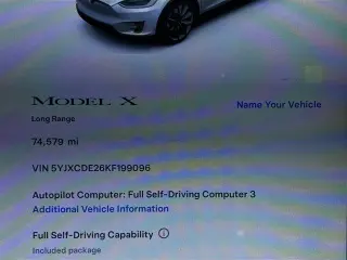 Tesla Model X 2019 AWD 75D 4dr SUV