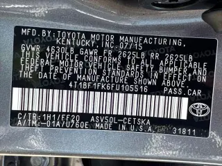Toyota Camry 2015 SE 4dr Sedan