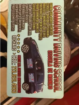 COMMUNITY  DRIVING SCHOOL