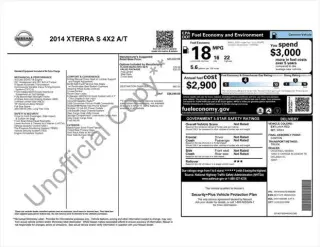Nissan Xterra 2014 4x2 S 4dr SUV