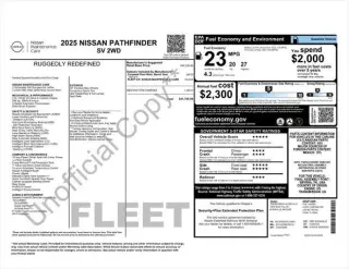 Nissan Pathfinder 2025 SV 4dr SUV