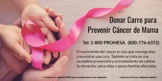 Donar Carro Mujeres con Cancer