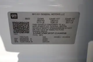 Chevrolet Traverse 2023 4x4 High Country 4dr SUV