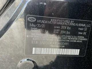 Hyundai ELANTRA 2020 SE 4dr Sedan