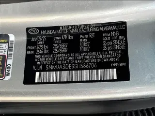 Hyundai TUCSON 2025 SE 4dr SUV