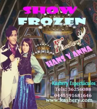Frozen,para fiesta, Kashery