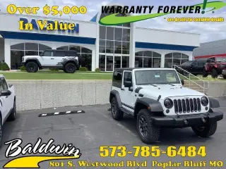 Jeep Wrangler 2012 4x4 Sport 2dr SUV