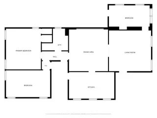 Propiedad en alquiler con 3 habitaciones y 1 baño en Newark