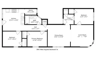 Propiedad en alquiler con 3 habitaciones y 1 baño en Chicago