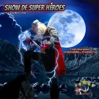 superhéroes para fiestas