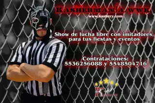 Luchadores imitadores, fiestas