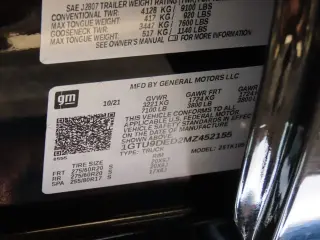 GMC Sierra 1500 2021 4x4 SLT 4dr Crew Cab 5.8 ft. SB