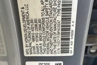 Honda Accord 2023 EX 4dr Sedan
