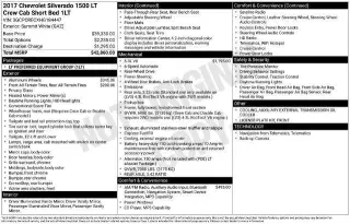 Chevrolet Silverado 1500 2017 4x2 LT 4dr Crew Cab 5.8 ft. SB