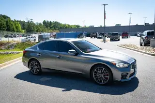INFINITI Q50 2017 AWD Red Sport 400 4dr Sedan