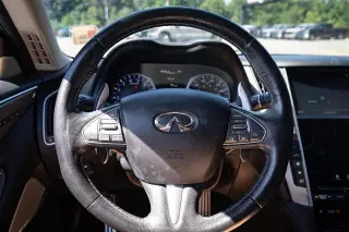 INFINITI Q50 2017 AWD Red Sport 400 4dr Sedan