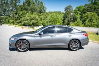 INFINITI Q50 2017 AWD Red Sport 400 4dr Sedan