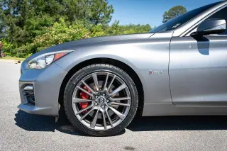 INFINITI Q50 2017 AWD Red Sport 400 4dr Sedan