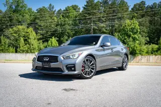 INFINITI Q50 2017 AWD Red Sport 400 4dr Sedan