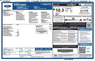 Ford Explorer 2023 AWD ST-Line 4dr SUV