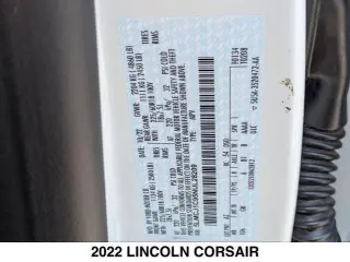 Lincoln Corsair 2022 Standard 4dr SUV