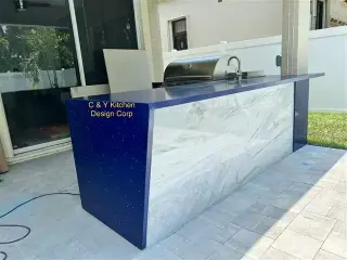 Cocina de granito