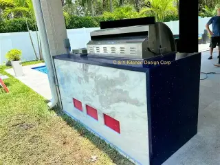Cocina de granito