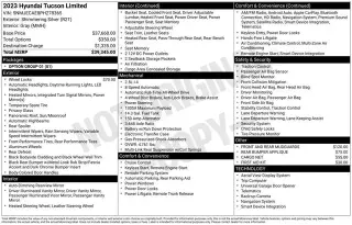 Hyundai TUCSON 2023 AWD Limited 4dr SUV