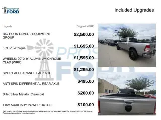 Ram 1500 2020 4x4 Big Horn 4dr Crew Cab 5.6 ft. SB Pickup